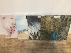 1 X LOT TO CONTAIN APPROX 24 ARTHOUSE CANVASES MEDIUM SIZES / AVERAGE RRP £480.00 / GRADES A-B