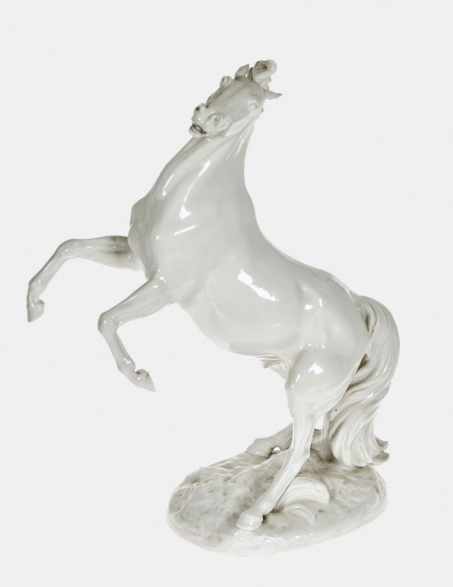 TIERFIGUR: Meissen, um 1960 (Staatliche Porzellan Manufaktur).