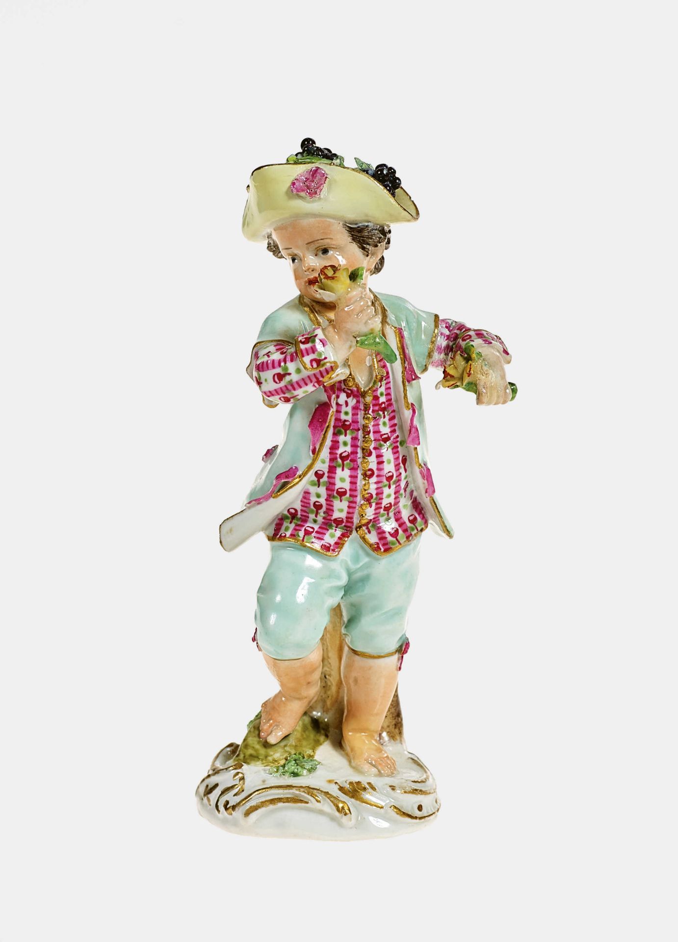 FIGUR: Meissen, wohl um 1790 (Königliche Porzellan Manufaktur).