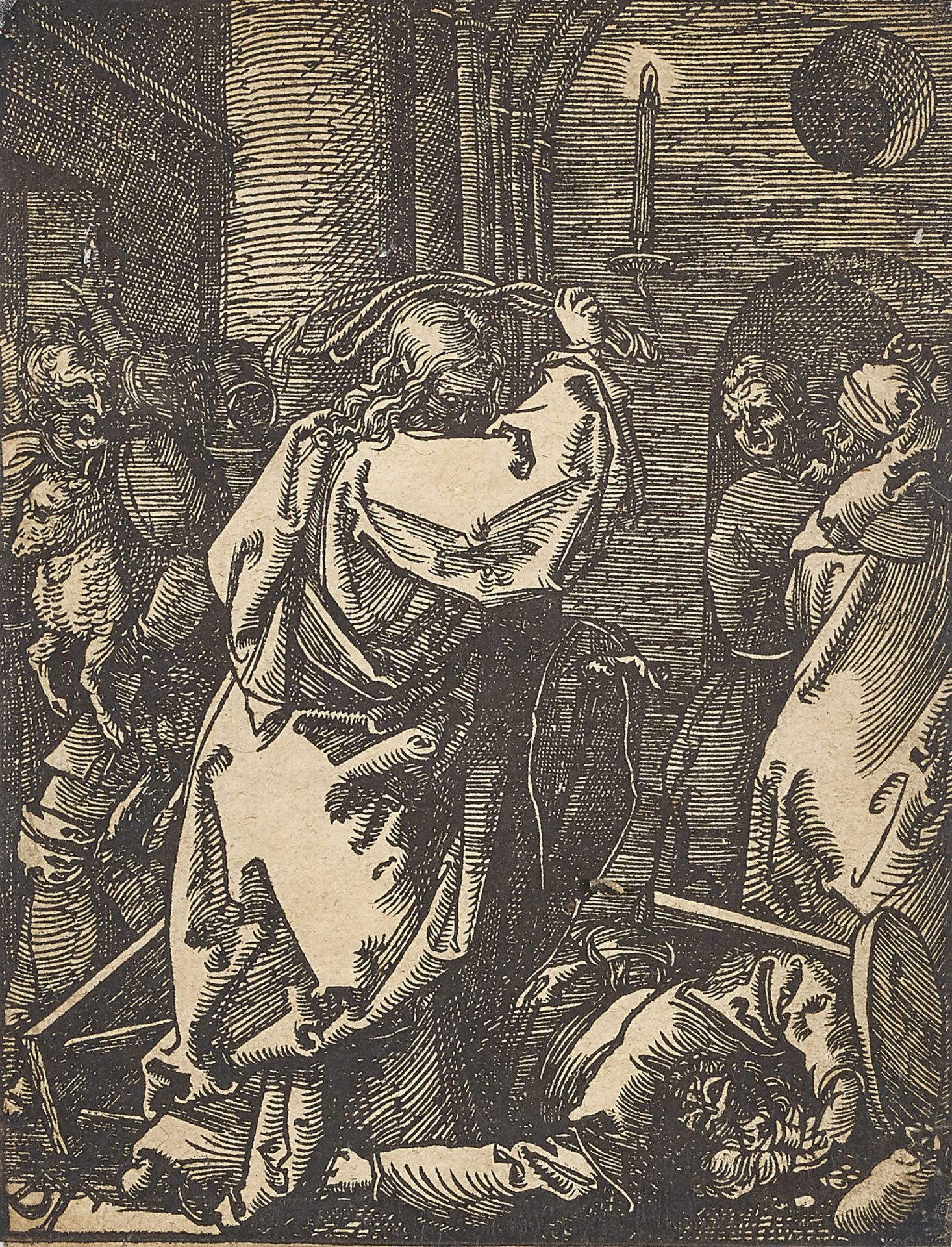 DÜRER, ALBRECHT, Nach - After: 2 Blätter aus der "Kleinen Passion". - Image 2 of 2