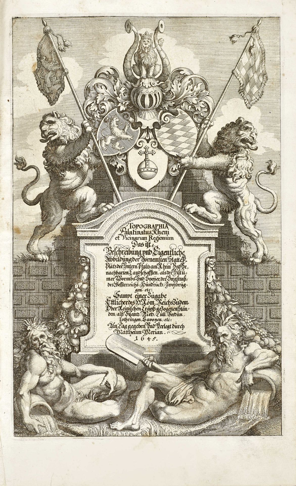 MERIAN, MATTHÄUS I: "Topographia Germaniae".