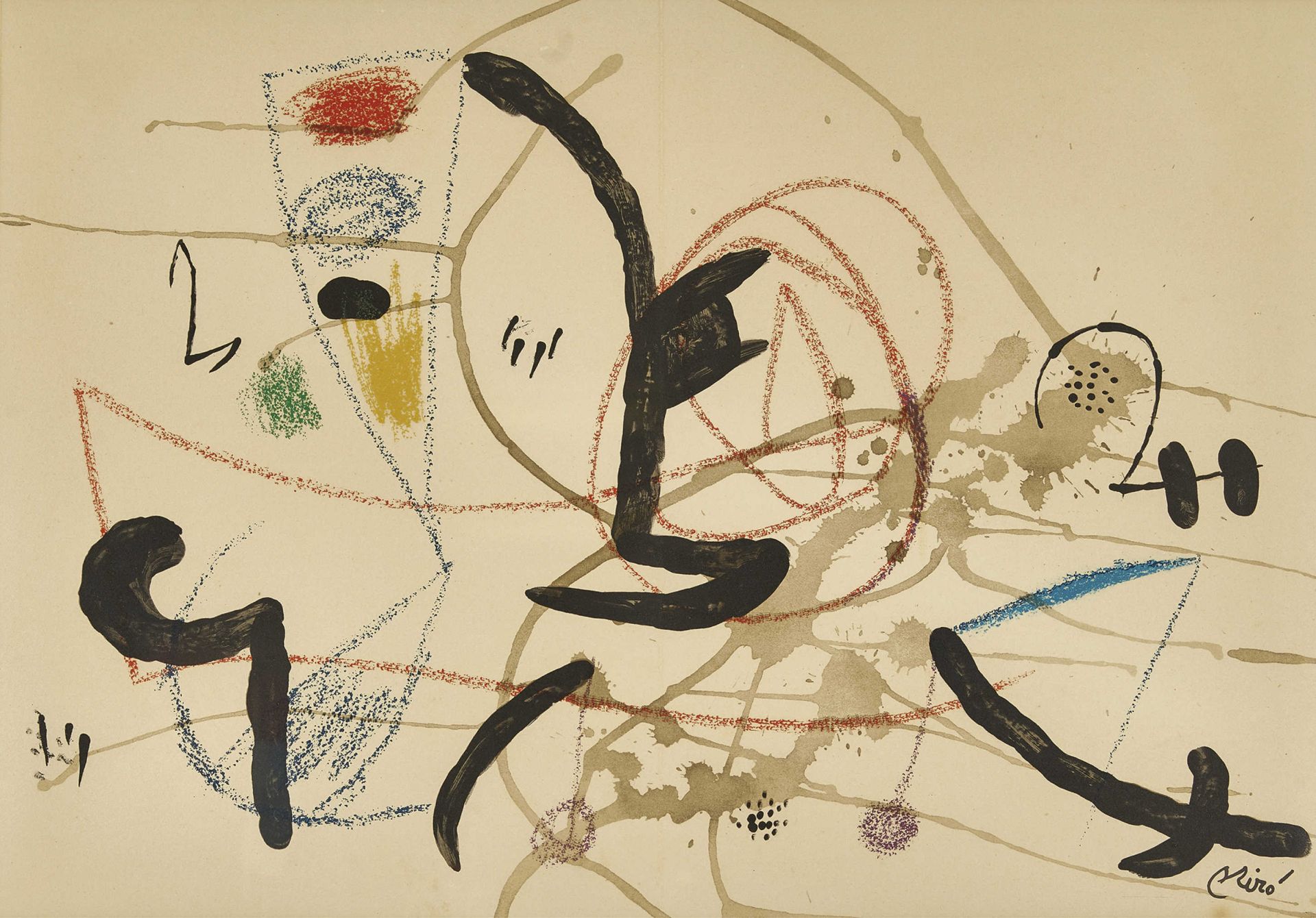 MIRÓ, JOAN: Rafael Alberti: "Maravillas con variaciones acrosticas en el Jardin de Miró". - Bild 11 aus 13