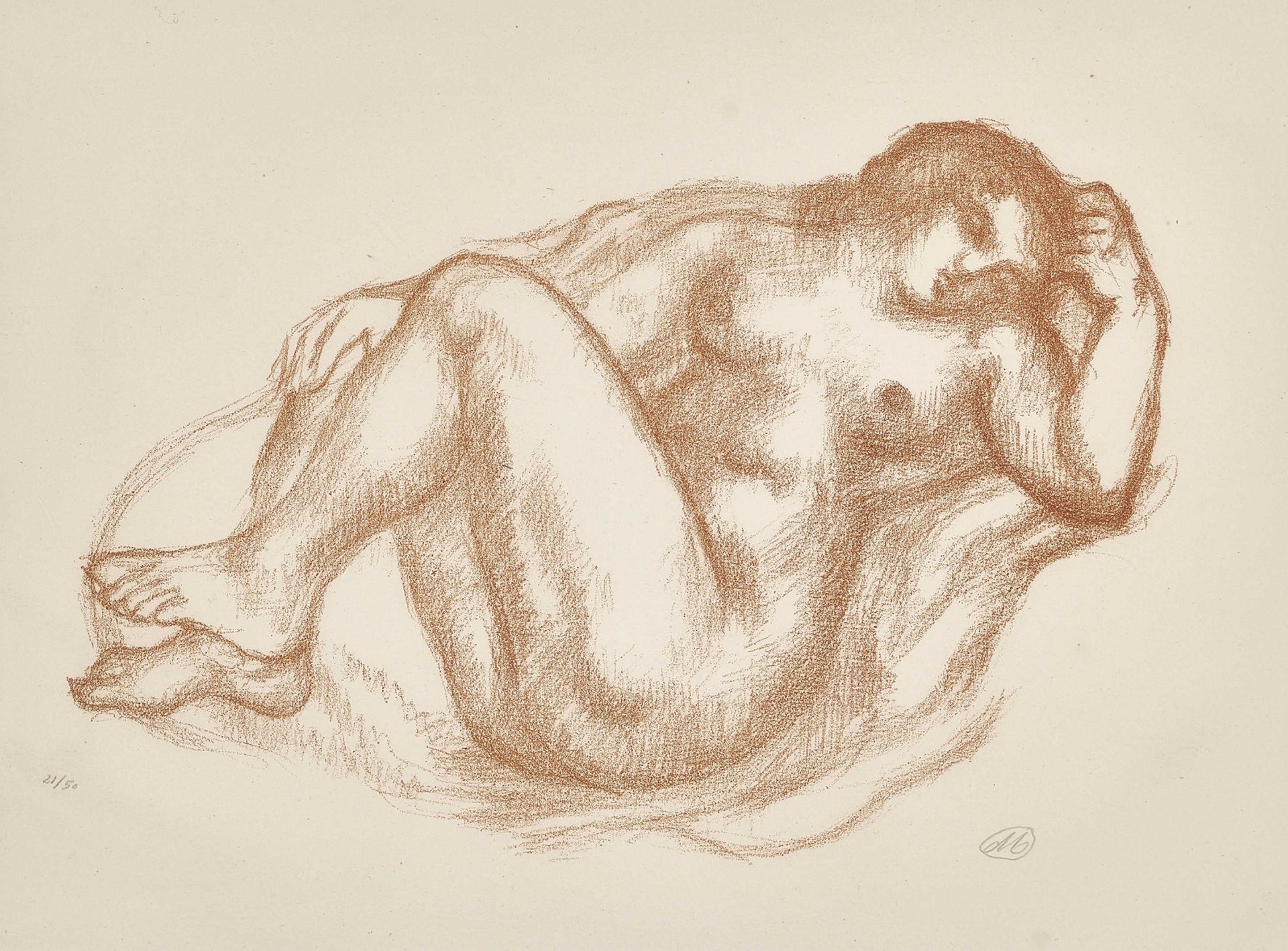 MAILLOL, ARISTIDE JOSEPH BONAVENTURE: "Épanouissement".