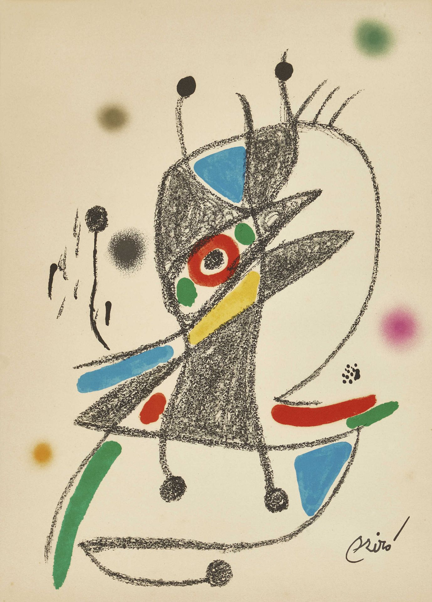 MIRÓ, JOAN: Rafael Alberti: "Maravillas con variaciones acrosticas en el Jardin de Miró". - Bild 6 aus 13