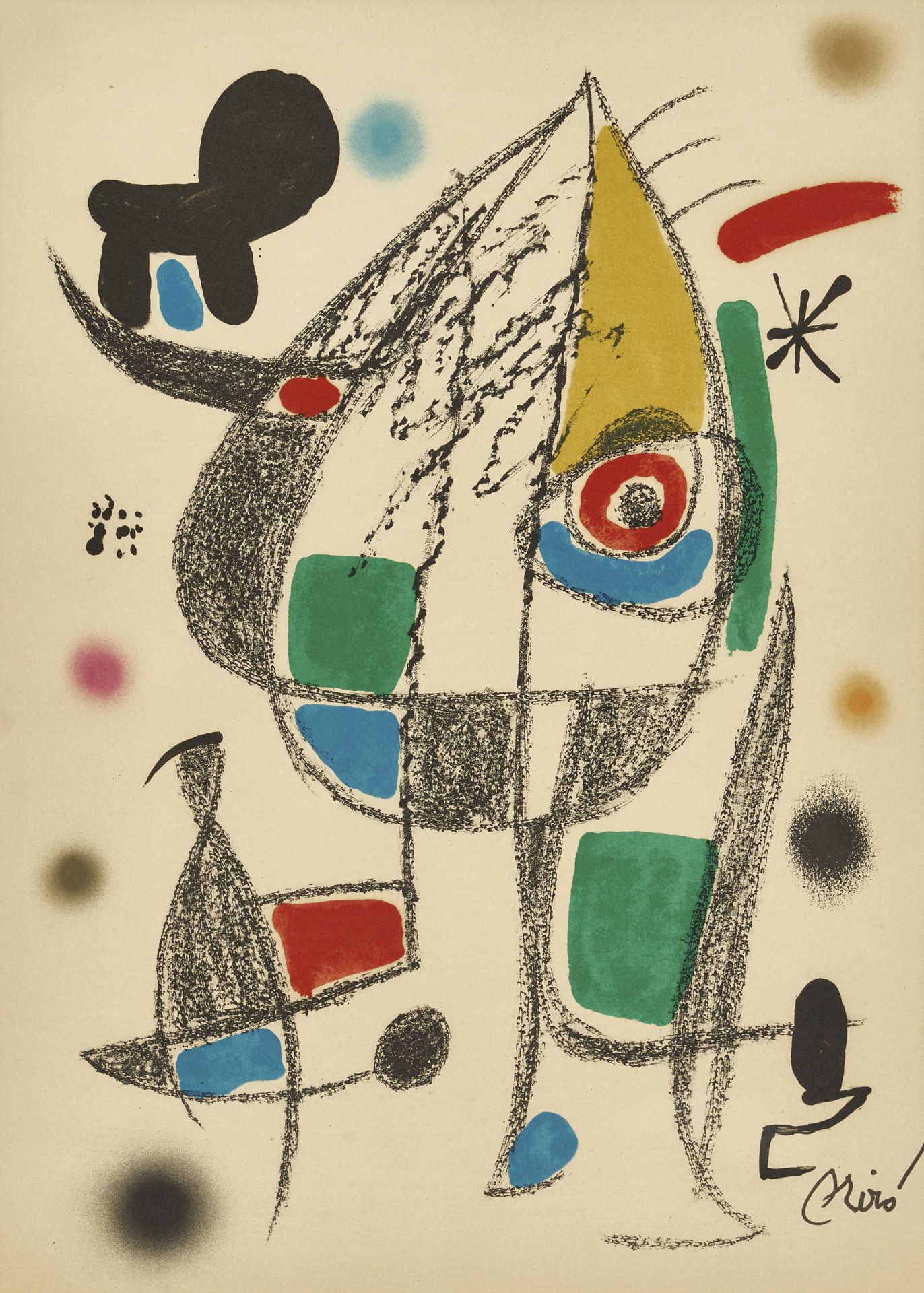 MIRÓ, JOAN: Rafael Alberti: "Maravillas con variaciones acrosticas en el Jardin de Miró". - Bild 9 aus 13