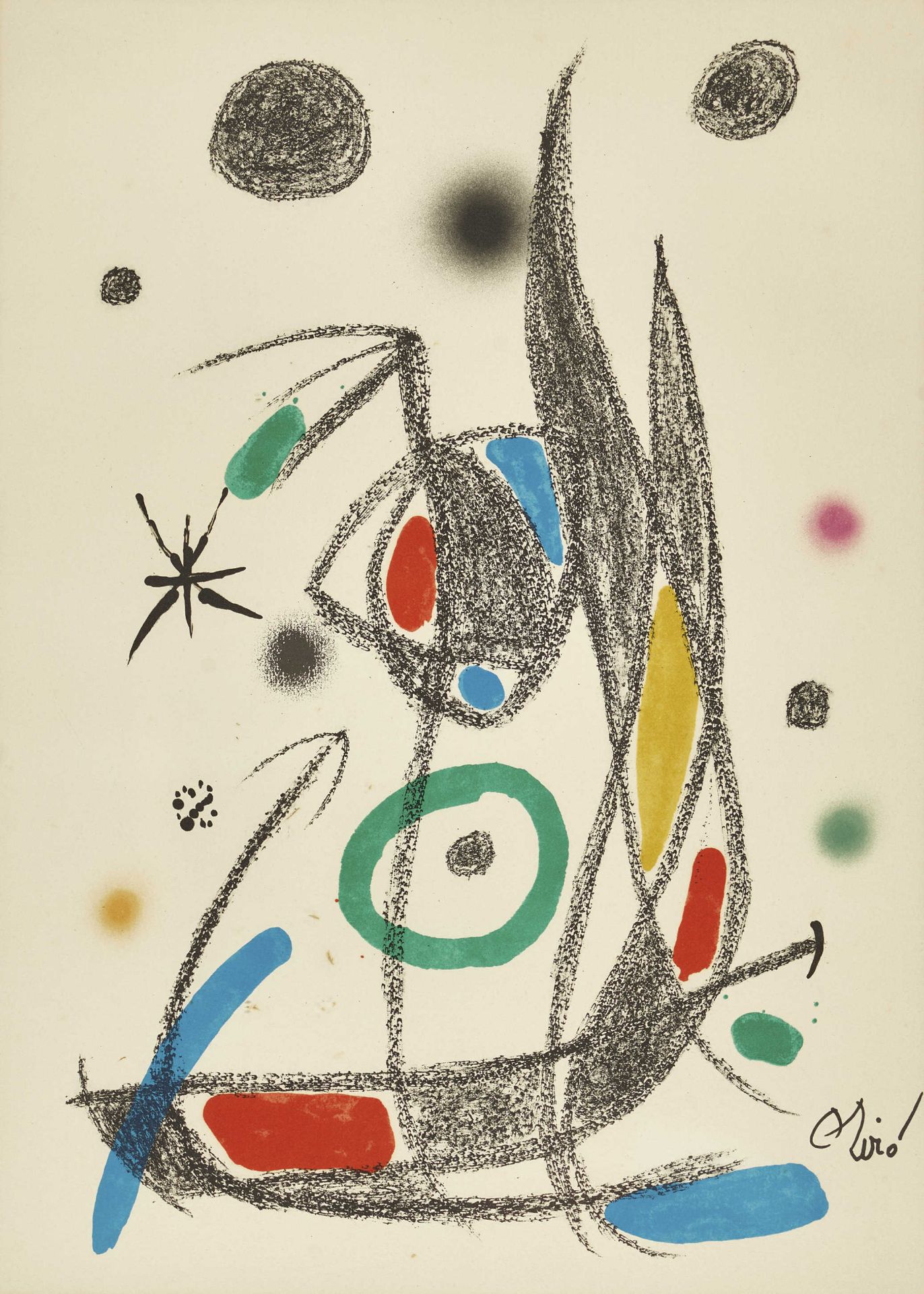 MIRÓ, JOAN: Rafael Alberti: "Maravillas con variaciones acrosticas en el Jardin de Miró". - Bild 8 aus 13