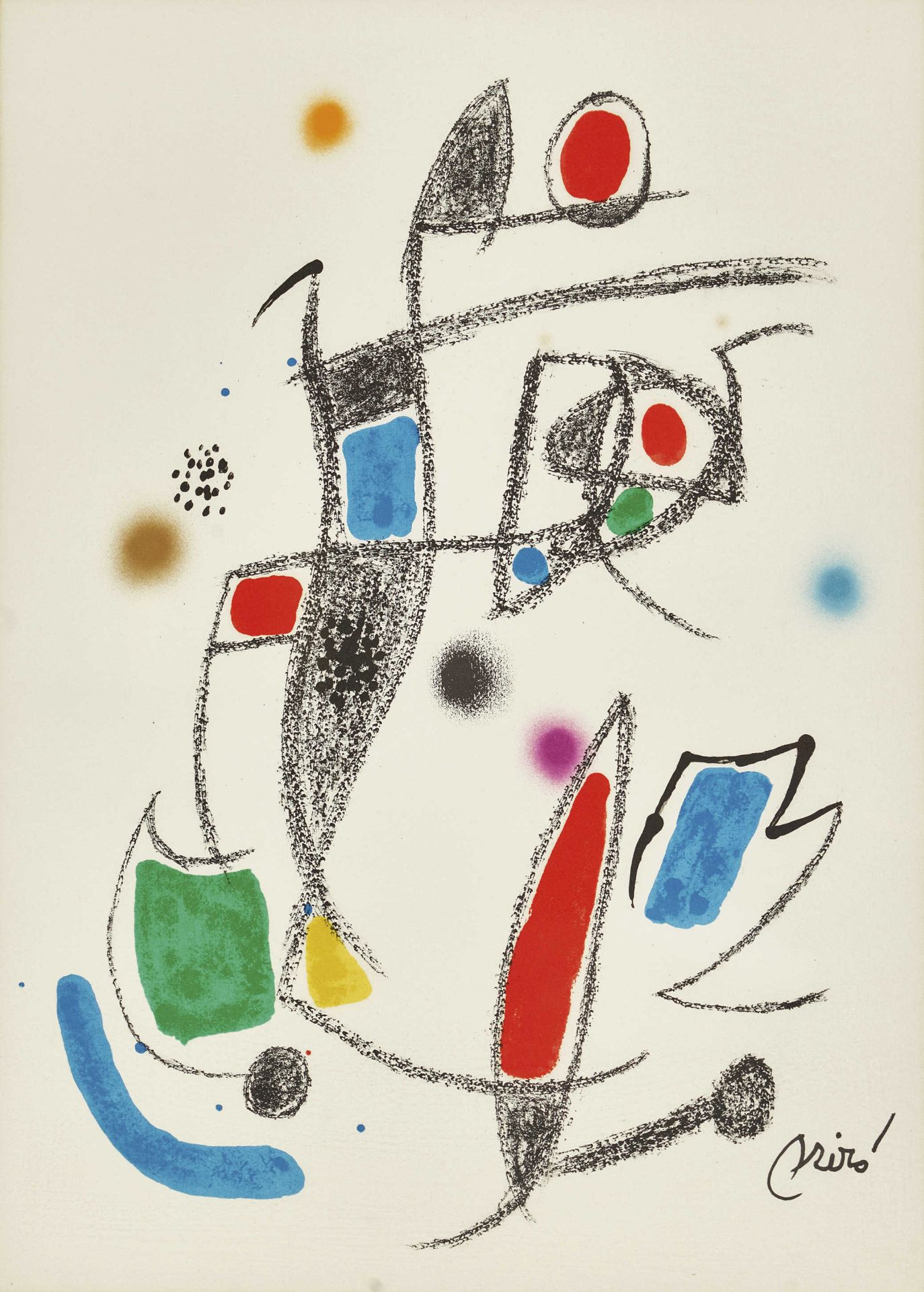 MIRÓ, JOAN: Rafael Alberti: "Maravillas con variaciones acrosticas en el Jardin de Miró". - Bild 7 aus 13