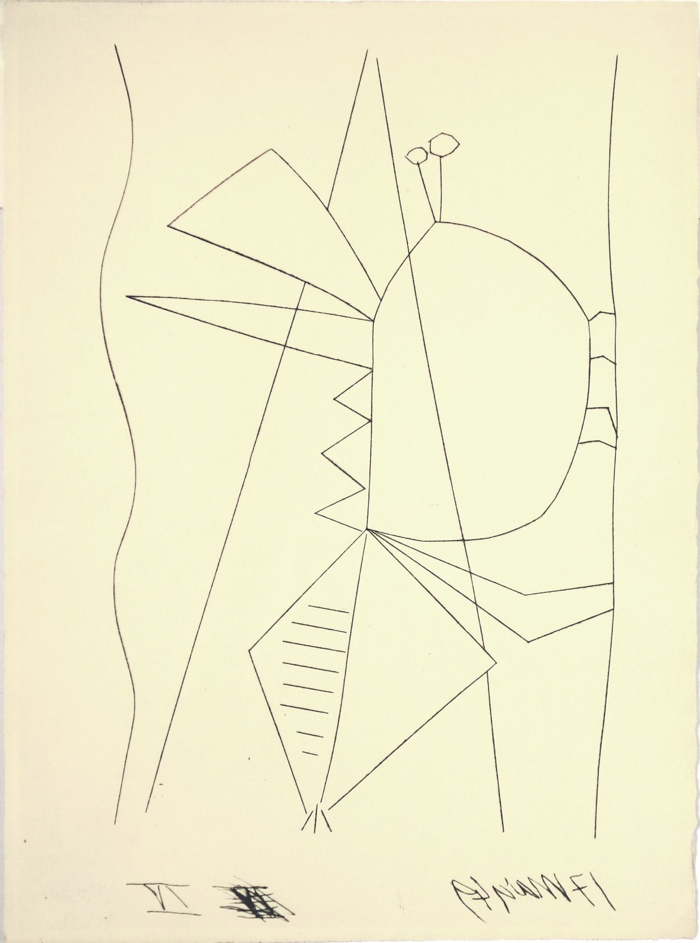 Pablo Picasso (1881–1973) Corps Perdu