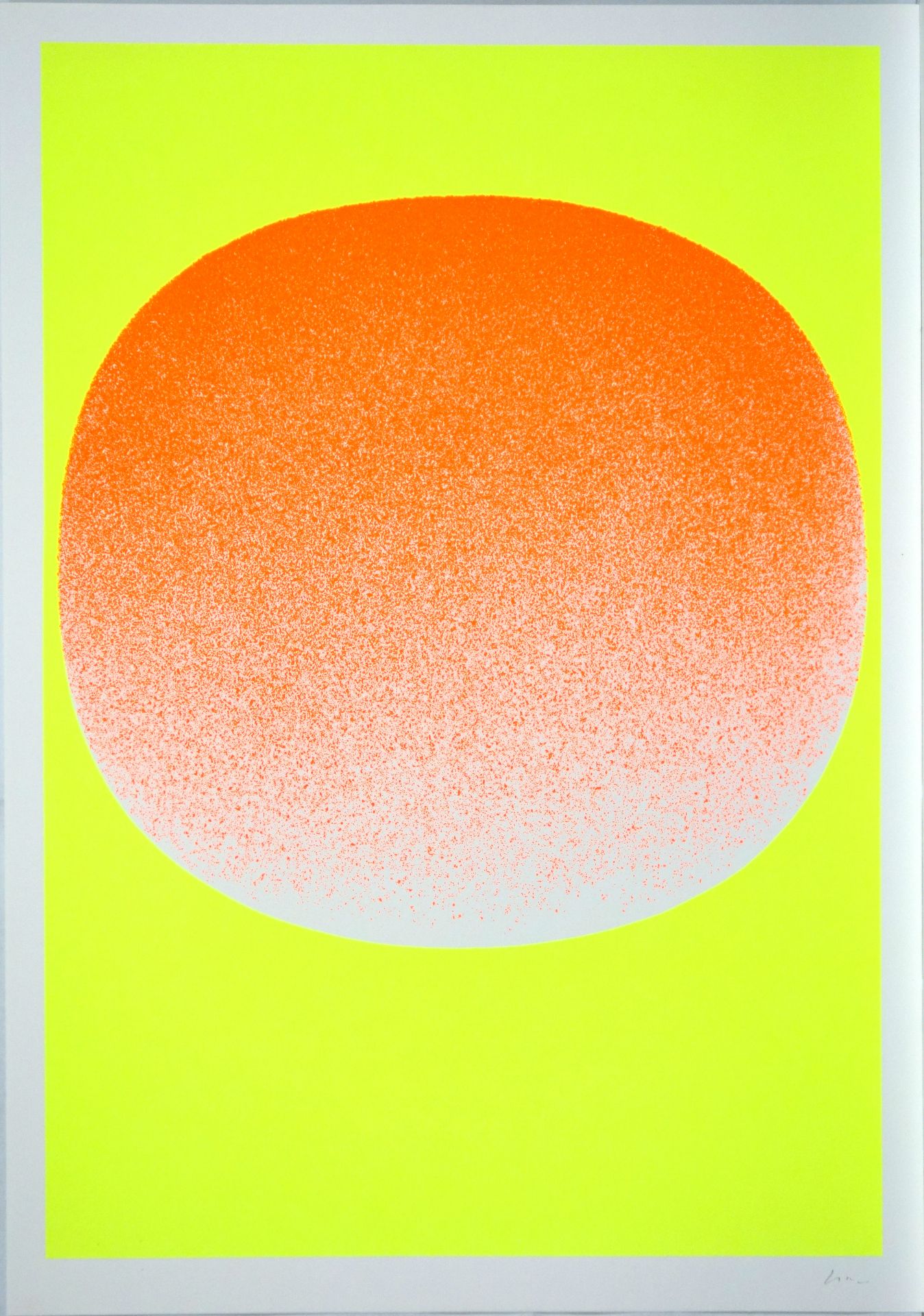 Rupprecht Geiger (1908–2009) Orange auf Gelb (1968)