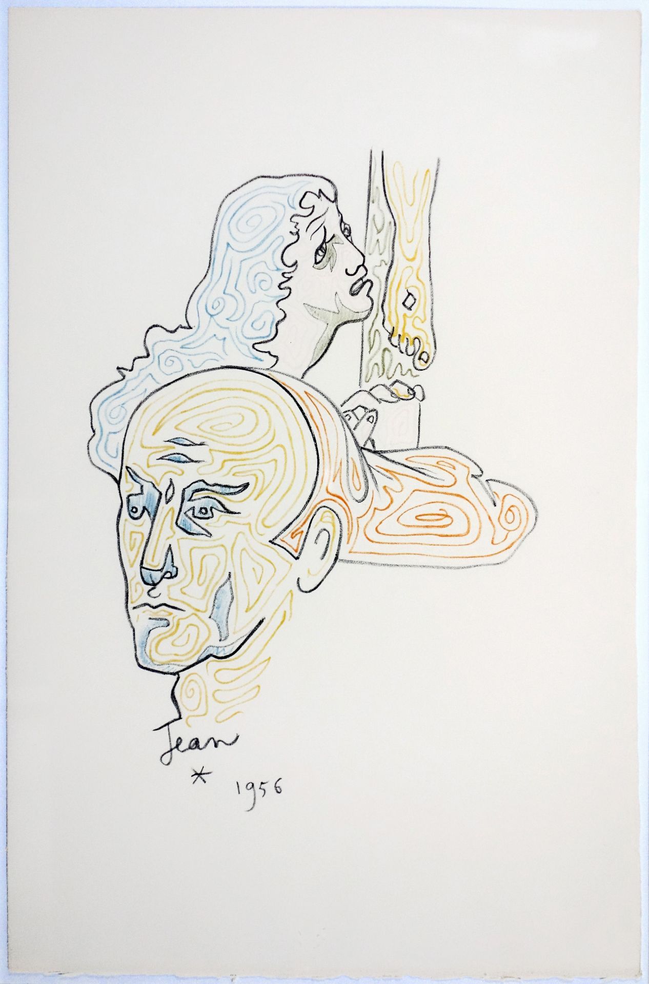 Jean Cocteau (1889–1963) Ohne Titel (1958)