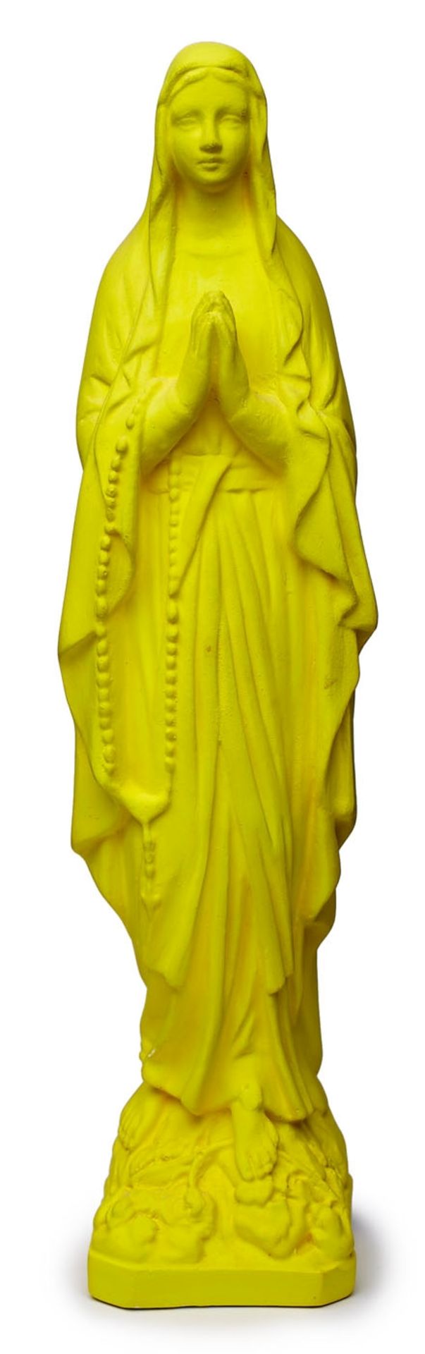 Skulptur/MultipleKatharina Fritsch geb. 1956 Essen "Madonnenfigur" 1982 auf der Unterseite sign.,