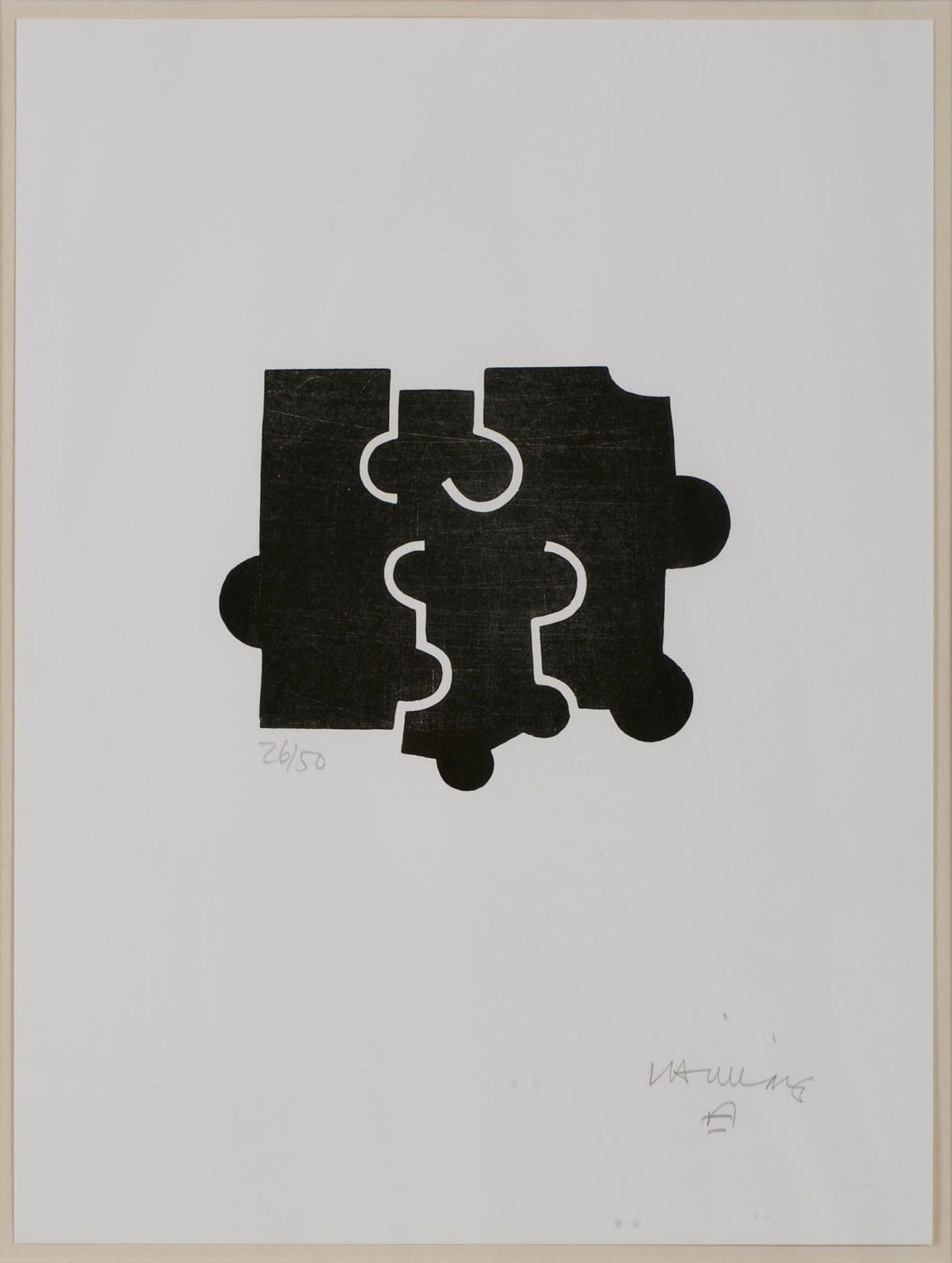 Serie von 8 Prägedrucken/RadierungenEduardo Chillida 1924 San Sebastián - 2002 San Sebastián "Emil - Bild 2 aus 9