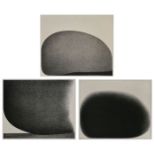 3 Lithographien Werner Knauppgeb. 1936 Nürnberg "Lofoten/Wolken" Exemplar e.a. "o.T." Exemplar e.