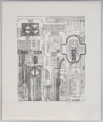 Lithographie u. SiebdruckEduardo Paolozzi 1924 Leith - 2005 London "Blueprints for a new museum"