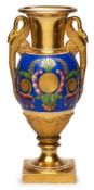 Vase mit Schwanenhenkeln, Empire-Stil,