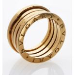 Ring "B.zero1", Bulgari. 18 kt GG,