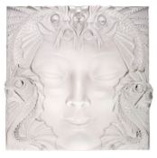 Wandrelief "Masque de femme", Lalique