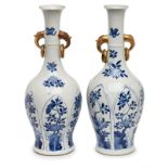 Paar Vasen, wohl K´ang-hsi, China um