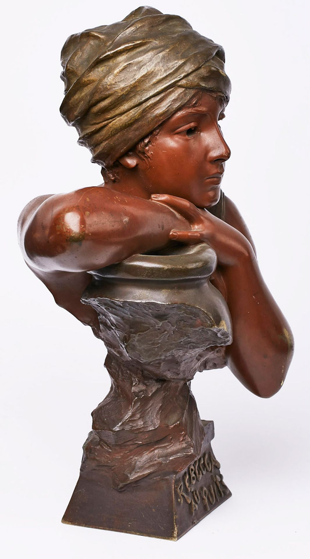 Gr. Bronze Emmanuel Villanis (1858 - Image 4 of 4