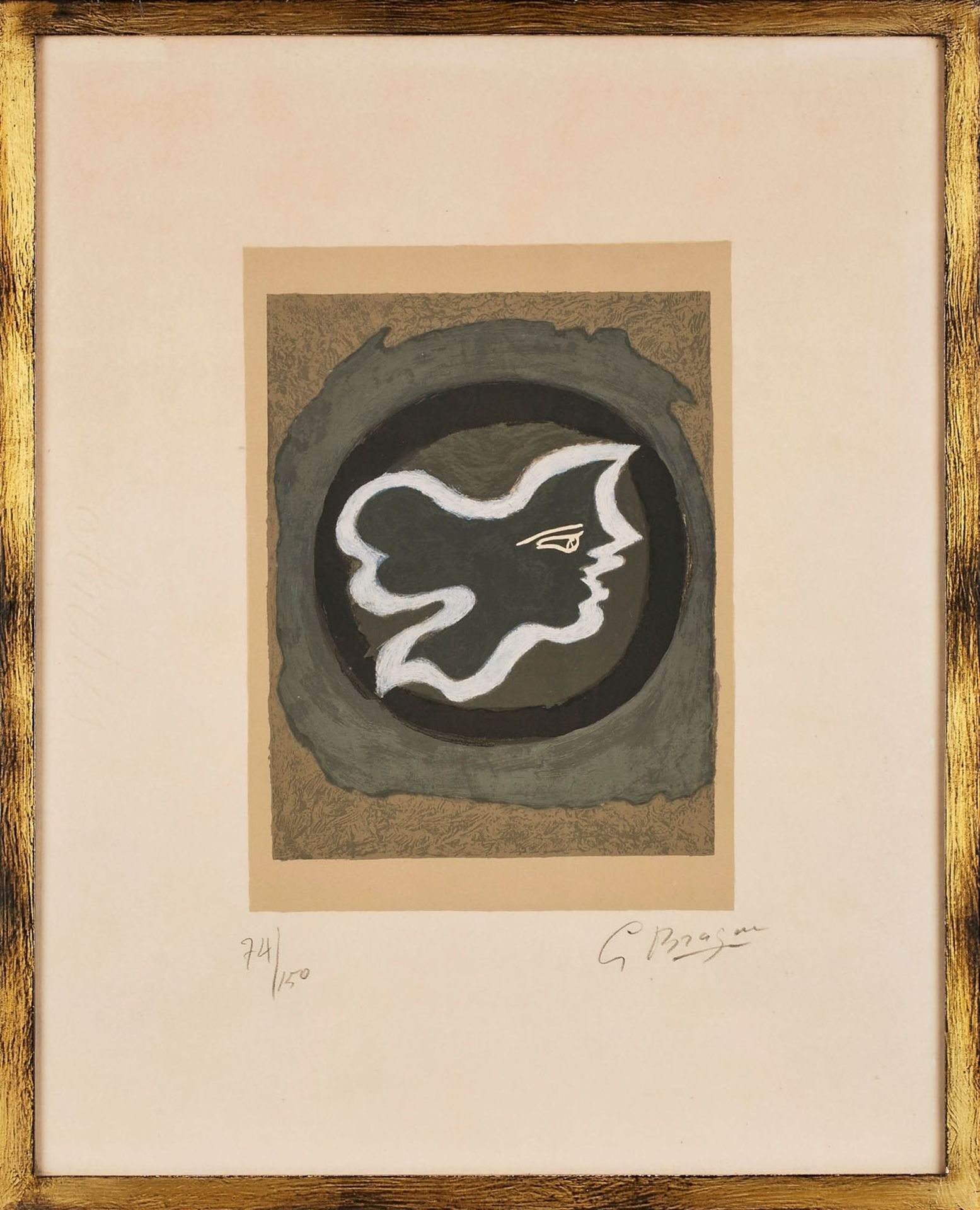 Farblithographie Georges Braque 1882 - Bild 2 aus 2