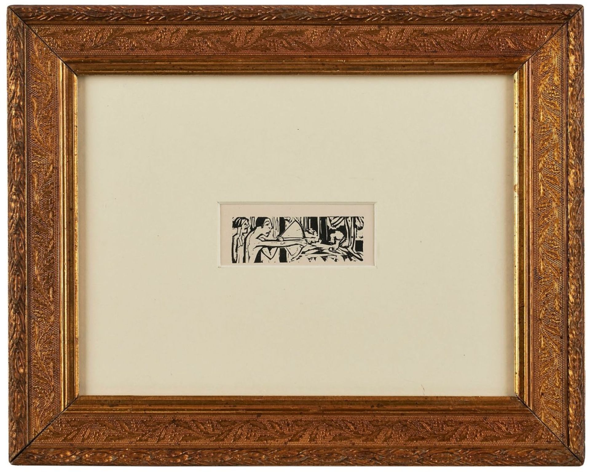 Holzschnitt Ernst Ludwig Kirchner 1880 - Image 2 of 2
