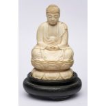 Meditierender Buddha, Japan wohl um