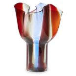 Vase mit gewelltem Kelch, Venini/