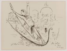 Lithographie Jean Cocteau 1889