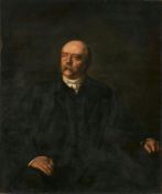 Gemälde Bildnismaler um 1900 "Portrait