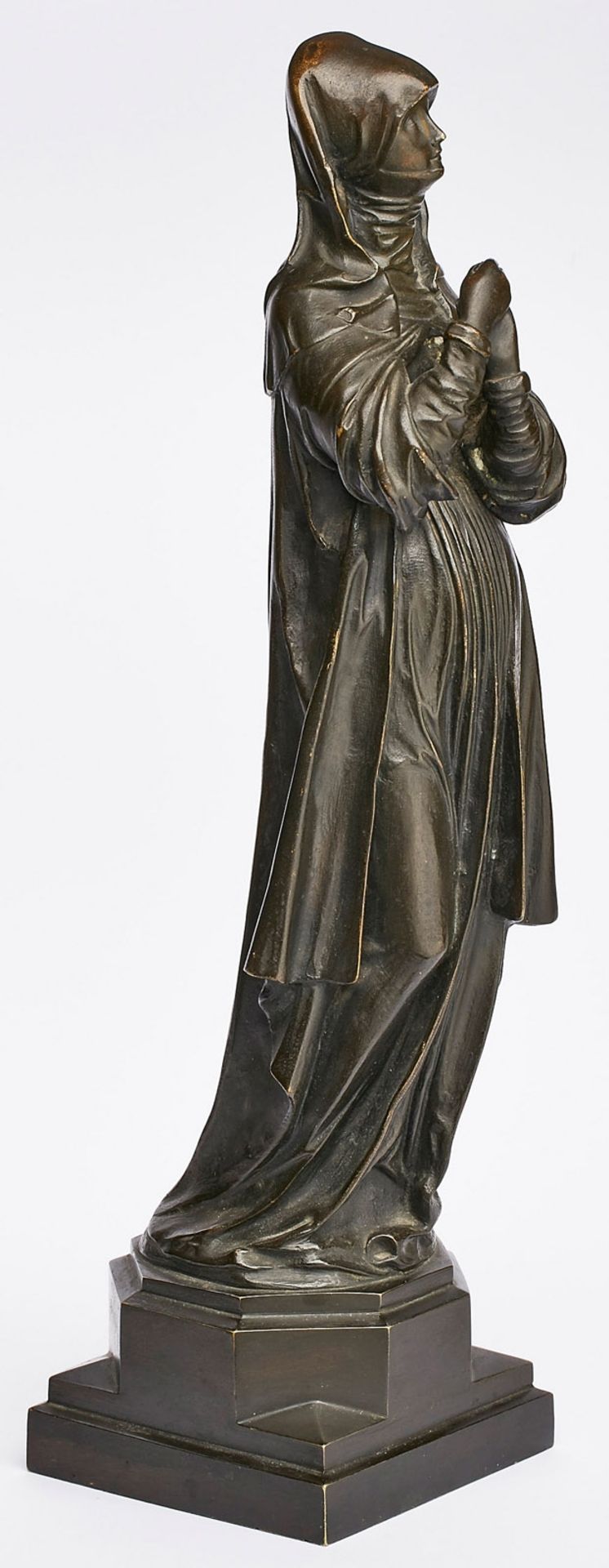 Bronzeskulptur "Nürnberger Madonna" um - Image 2 of 3