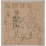 Lithographie George Grosz 1893 Berlin