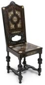 Renaissance-Stil-Stuhl, Italien 2. Hälfte 19. Jh.