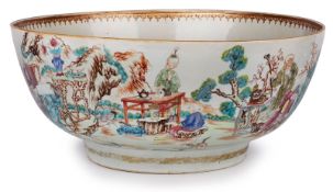 Gr. Kumme/ Bowl, China, wohl Ming-Dynastie Ende 18. Jh.