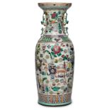 Gr. Bodenvase, China wohl Mitte 19. Jh.