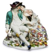 Schäferpaar, Meissen wohl um 1740.