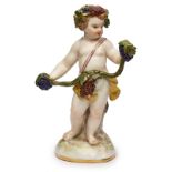 Kl. Bacchus/ "Herbst", Meissen um 1900.