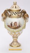 Kl. Potpourrivase, Meissen um 1870.