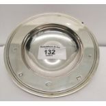 A London silver millennium dish. 11.5 cm width approx. 98 gms approx.