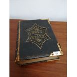 A late 19th century Holy Bible published by Pritchard & Co.