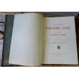 MILTON'S PARADISE LOST LARGE HARDBACK BOOK (32cm wide, 43cm high)