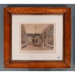 A SET OF 10 COLOUR LITHOGRAPHS DEPICTING STATELY HOME INTERIORS of Carlton House (3) Kensington