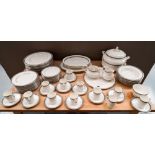 ROYAL DOULTON 81-PIECE RAVENSWOOD DINNER SERVICE/ COFFEE SET