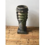 EARLY 1900'S LOUVRE CHIMNEY POT 95cm high