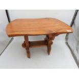 ENGLISH ELM SIDE TABLE