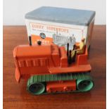 A DINKY SUPERTOYS NO.563 HEAVY TRACTOR, with driver figure in original box 12cm long