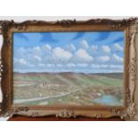 NICHOLAS MACE (1949) oil on board, signed, framed 49cm high, 76cm wide