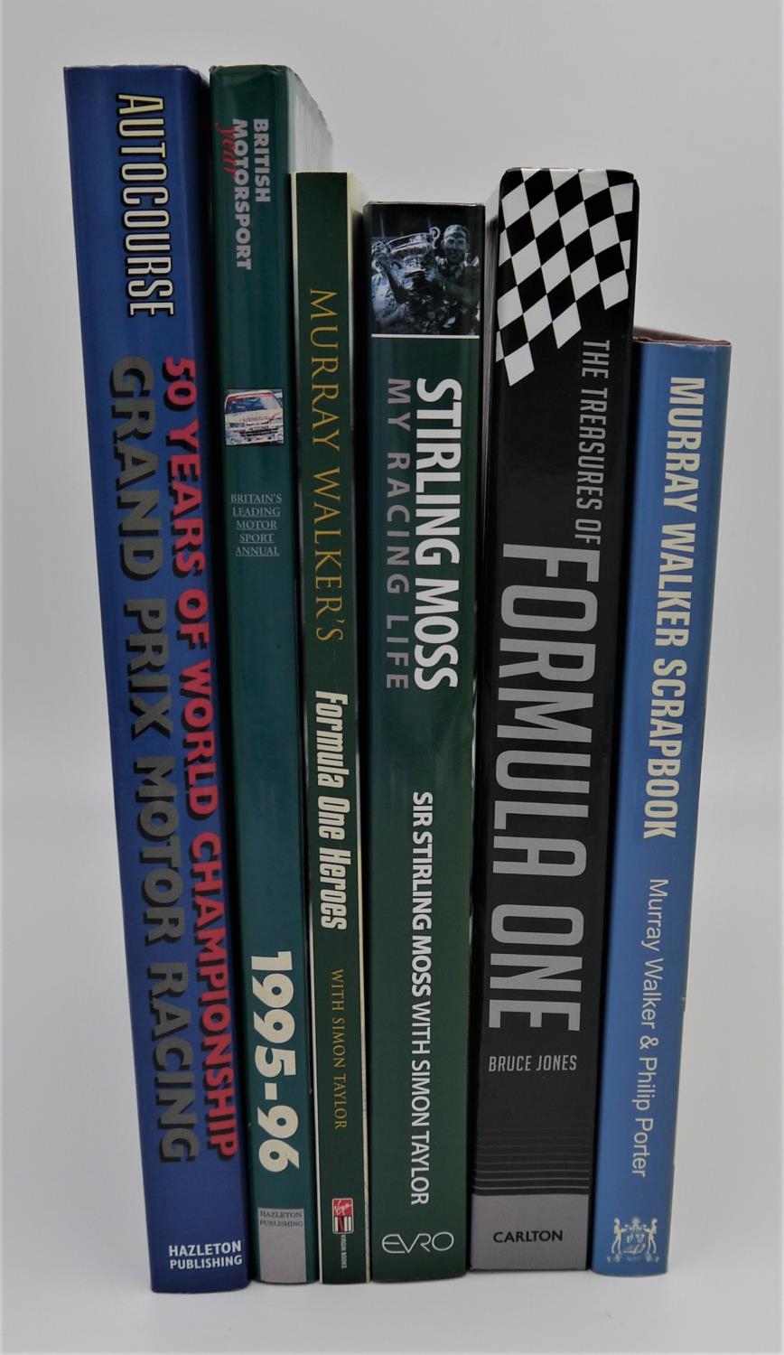 A SELECTION OF BOOKS ABOUT BRITAINS RACING GREATS PHILIP PORTER/MURRAY WALKER: MURRAY WALKER - Image 2 of 3