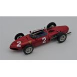 CMC MODELS 1:18 SCALE MODEL OF THE 1961 FERRARI 156 DINO MONZA ENTRANT NUMBER 2 (reference M068)