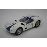 CMC MODELS 1:18 SCALE MODEL OF THE 1960 MASERATI TIPO 60 61 BIRDCAGE #7 (reference M125) as driven