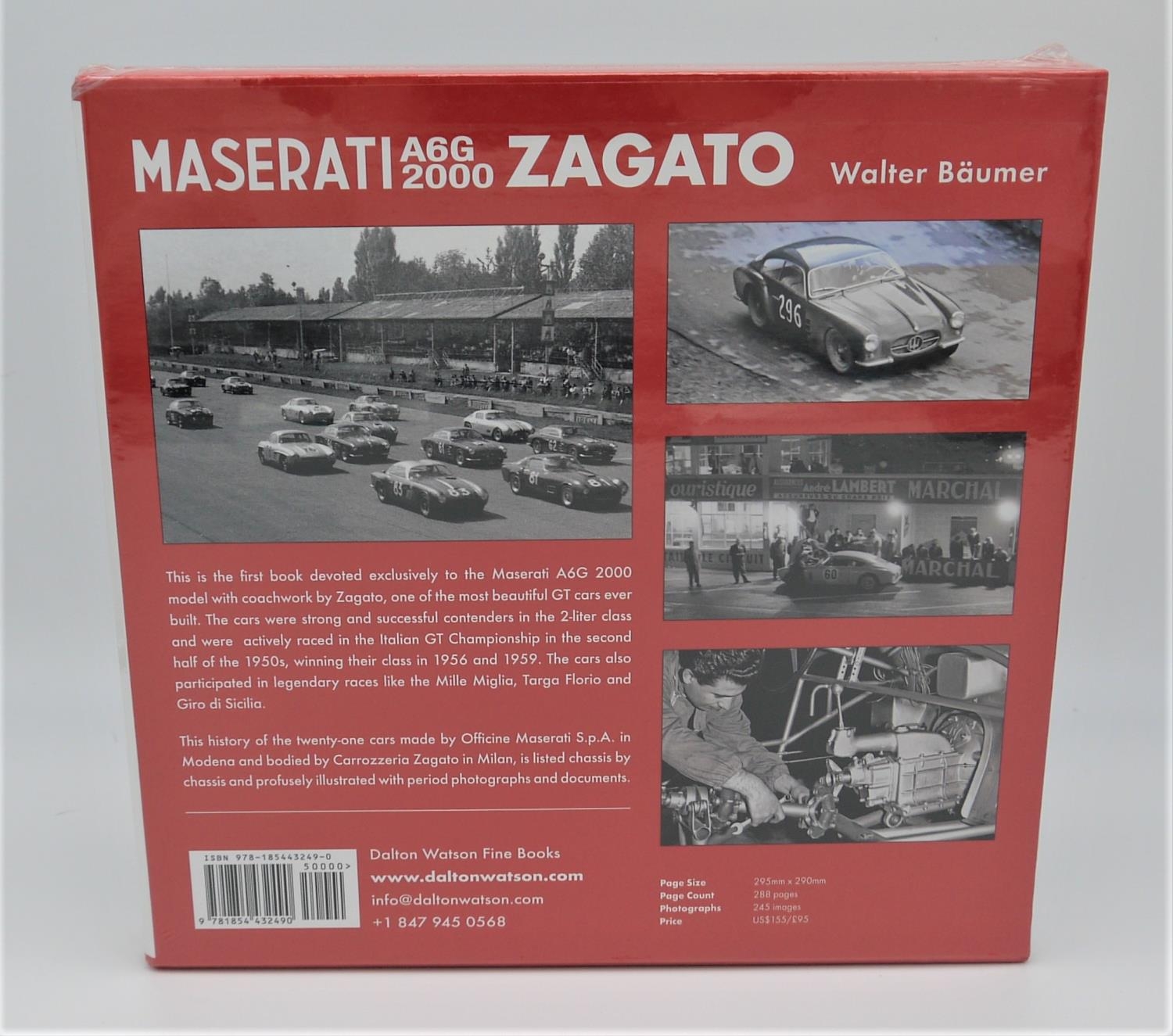 WALTER BAUMER: MASERATI A6G 2000 based on the first Maserati GT, the Modena based company offered - Image 2 of 2